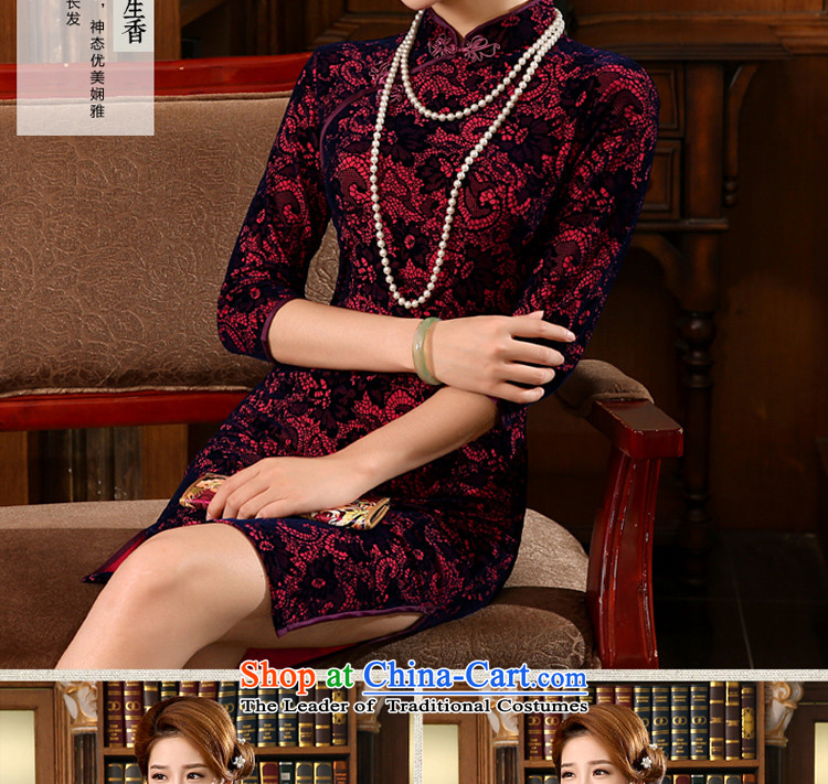 【 pro-am- 2015 wedding autumn replacing short, replace the wedding-dress in MOM older wedding in cuff cheongsam dress short-sleeved) 7 to 80 cm photo, waist 2XL- price, brand platters! The elections are supplied in the national character of distribution, so action, buy now enjoy more preferential! As soon as possible.