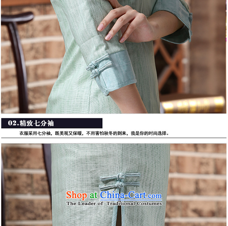 The elections as soon as possible the new 2015 pro-morning of daily short of Sau San temperament autumn replacing winter clothing stylish 7 cuff cheongsam dress 7 Cuff S picture, prices, brand platters! The elections are supplied in the national character of distribution, so action, buy now enjoy more preferential! As soon as possible.
