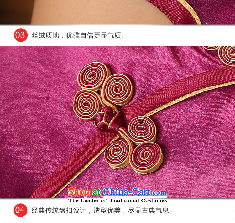 The new summer and fall of 2015 wedding dress wedding wedding Kim scouring pads in mother older cheongsam dress dresses rose red 2XL Photo, prices, brand platters! The elections are supplied in the national character of distribution, so action, buy now enjoy more preferential! As soon as possible.