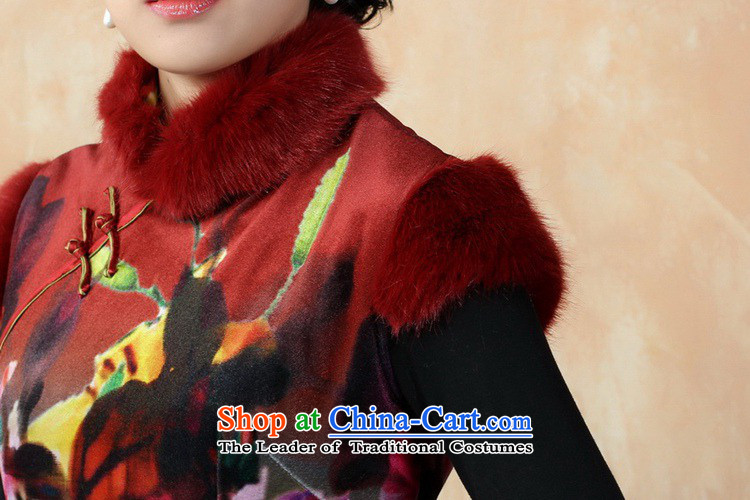 The Bill was the spring loaded new women's improvement of Tang Dynasty cheongsam collar for classical tray snap gross poster short of Qipao Sau San skirt Y0021# S picture, prices, brand platters! The elections are supplied in the national character of distribution, so action, buy now enjoy more preferential! As soon as possible.