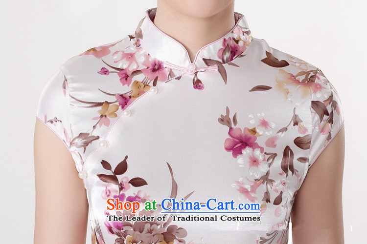 The Bill was the new name of the Serb air Tang dynasty qipao gown is a mock-neck disc detained Stamp 