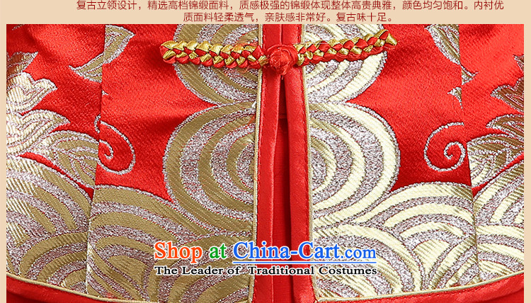 The new 2015 International Friendship qipao bows services bride red retro qipao bows services long cheongsam red made contact customer service picture, prices, brand platters! The elections are supplied in the national character of distribution, so action, buy now enjoy more preferential! As soon as possible.