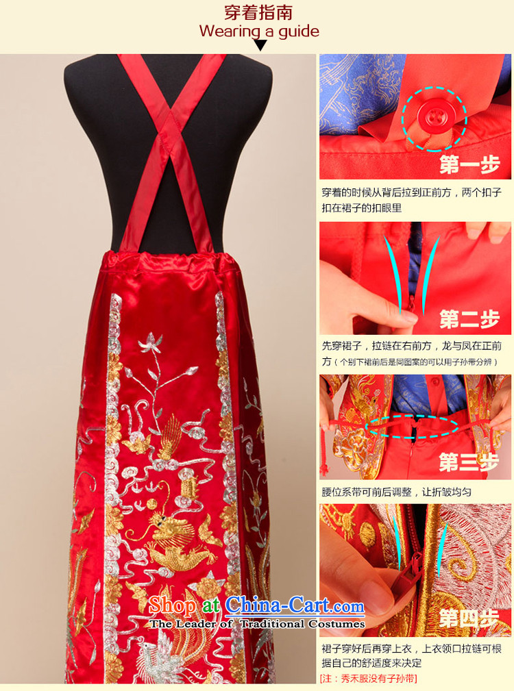 The privilege of serving-leung 2015 winter red new bride wedding gown of Chinese wedding dress bows services should also use red dragon skirt 3XL picture, prices, brand platters! The elections are supplied in the national character of distribution, so action, buy now enjoy more preferential! As soon as possible.