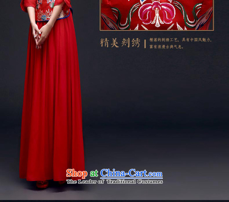 The privilege of serving-leung 2015 new spring and summer red bride wedding dress Chinese wedding dress bows services XL photo, red qipao price, brand platters! The elections are supplied in the national character of distribution, so action, buy now enjoy more preferential! As soon as possible.