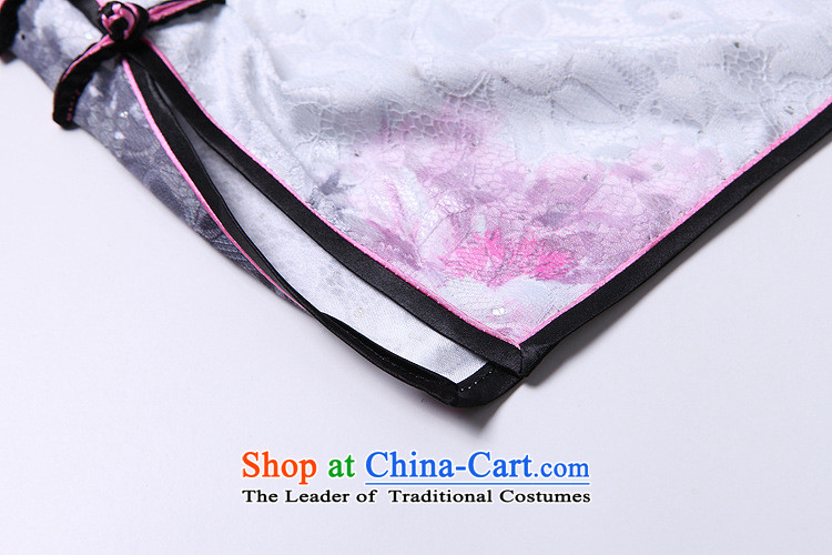 The end of the light (QM) lace Composite aluminum foil on low retro nostalgic's short qipao XWGQF140211 picture color pictures, prices, XXL brand platters! The elections are supplied in the national character of distribution, so action, buy now enjoy more preferential! As soon as possible.