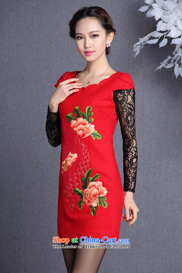 The end of the light (QM) Improved stylish embroidered short qipao XWGQF13054 gross? L picture, prices, brand platters! The elections are supplied in the national character of distribution, so action, buy now enjoy more preferential! As soon as possible.