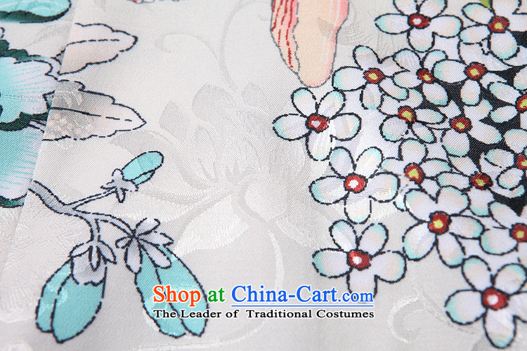 The end of the light (QM) Improved stylish round-neck collar embroidered on short qipao XWGQF140602's picture color pictures, prices, XL brand platters! The elections are supplied in the national character of distribution, so action, buy now enjoy more preferential! As soon as possible.