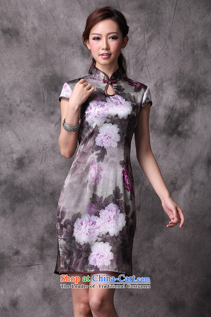 The end of the light (QM) retro Silk Cheongsam improved stylish summer qipao skirt bows services XWG marriage picture color pictures, prices, XXL brand platters! The elections are supplied in the national character of distribution, so action, buy now enjoy more preferential! As soon as possible.