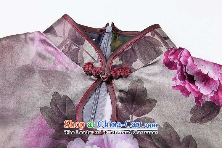 The end of the light (QM) retro Silk Cheongsam improved stylish summer qipao skirt bows services XWG marriage picture color pictures, prices, XXL brand platters! The elections are supplied in the national character of distribution, so action, buy now enjoy more preferential! As soon as possible.
