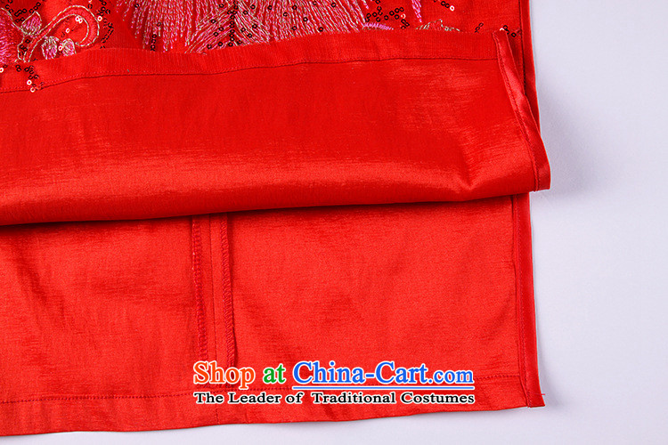 The end of the light (QM) Improved stylish embroidered on the netting is long qipao XWGQF-1309-22 banquet red XXL picture, prices, brand platters! The elections are supplied in the national character of distribution, so action, buy now enjoy more preferential! As soon as possible.
