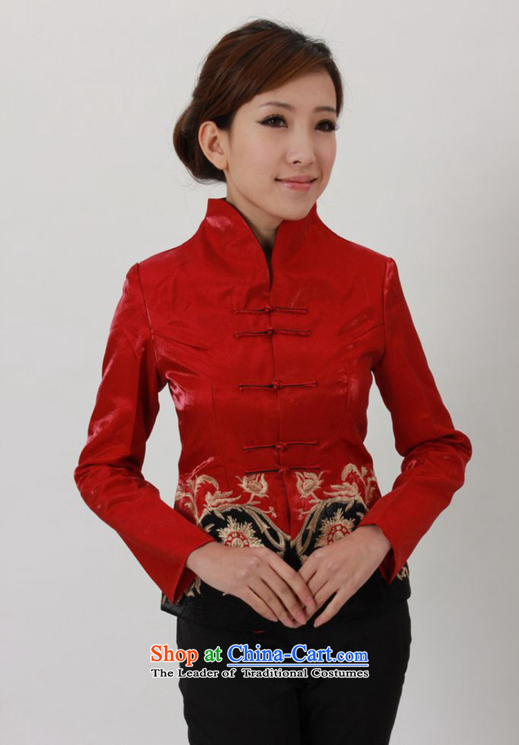 The Bill was the spring new stylish women Chinese shirt collar Sau San Tong embroidered jacket -A black M picture, prices, brand platters! The elections are supplied in the national character of distribution, so action, buy now enjoy more preferential! As soon as possible.