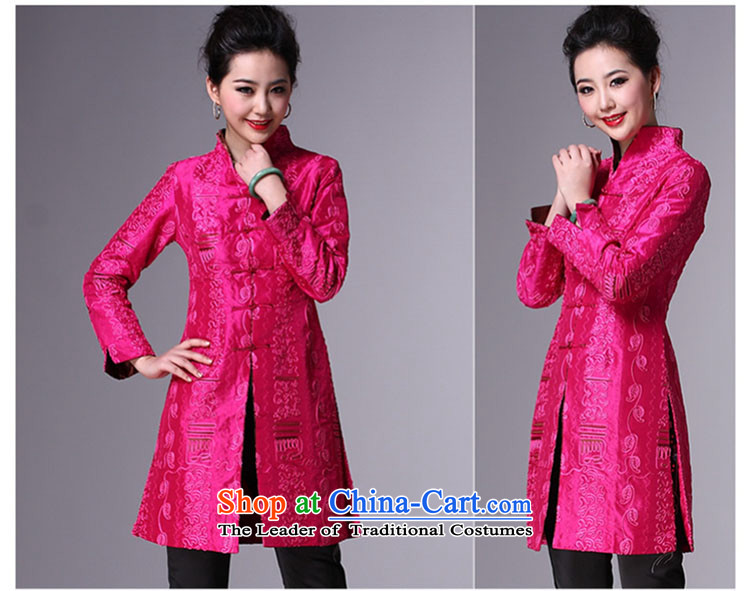 Sau Kwun Tong elegant woman, Ms. Tang Dynasty Fall/Winter Collections Of Chinese elderly mother blouses wind jacket of the new Red M picture, prices, brand platters! The elections are supplied in the national character of distribution, so action, buy now enjoy more preferential! As soon as possible.