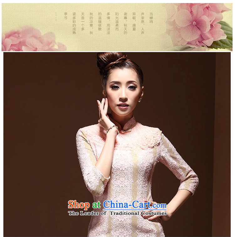 (SOO-Kwun Tong as toner Selina Chow Spring 2015 new composite lace in cuff improved stylish cheongsam dress QZ3841 XXL picture, prices, brand platters! The elections are supplied in the national character of distribution, so action, buy now enjoy more preferential! As soon as possible.