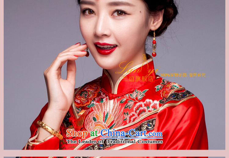 The Friends of the bride and the Chinese of the ancient red dragon costume jewelry use hair decorations serving classic qipao Sau Wo dresses and ornaments of classical international picture, prices, brand platters! The elections are supplied in the national character of distribution, so action, buy now enjoy more preferential! As soon as possible.