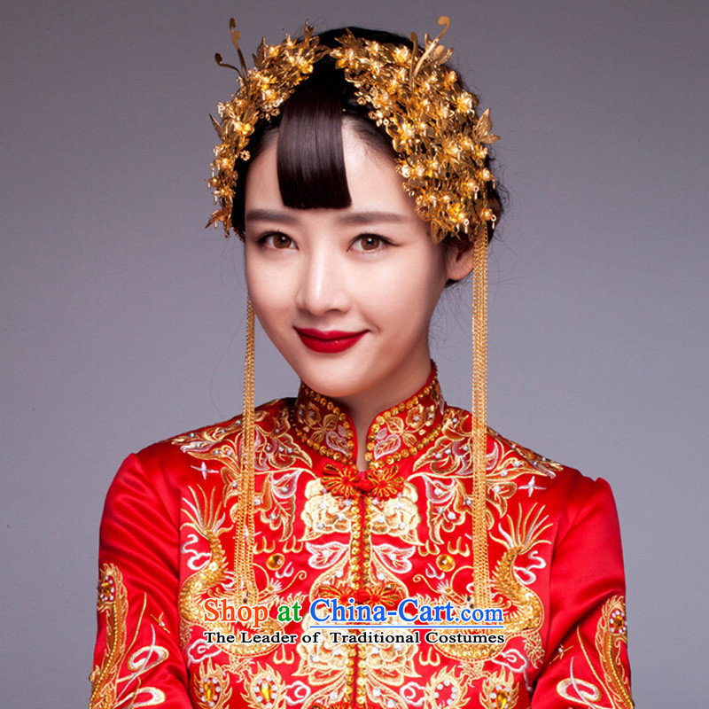 The Friends of the ancient and the bride costume hair accessories 2 piece-soo wo service use the accessories to the dragon cheongsam dress head-dress Classic , sent earrings, Yi (LANYI) , , , shopping on the Internet