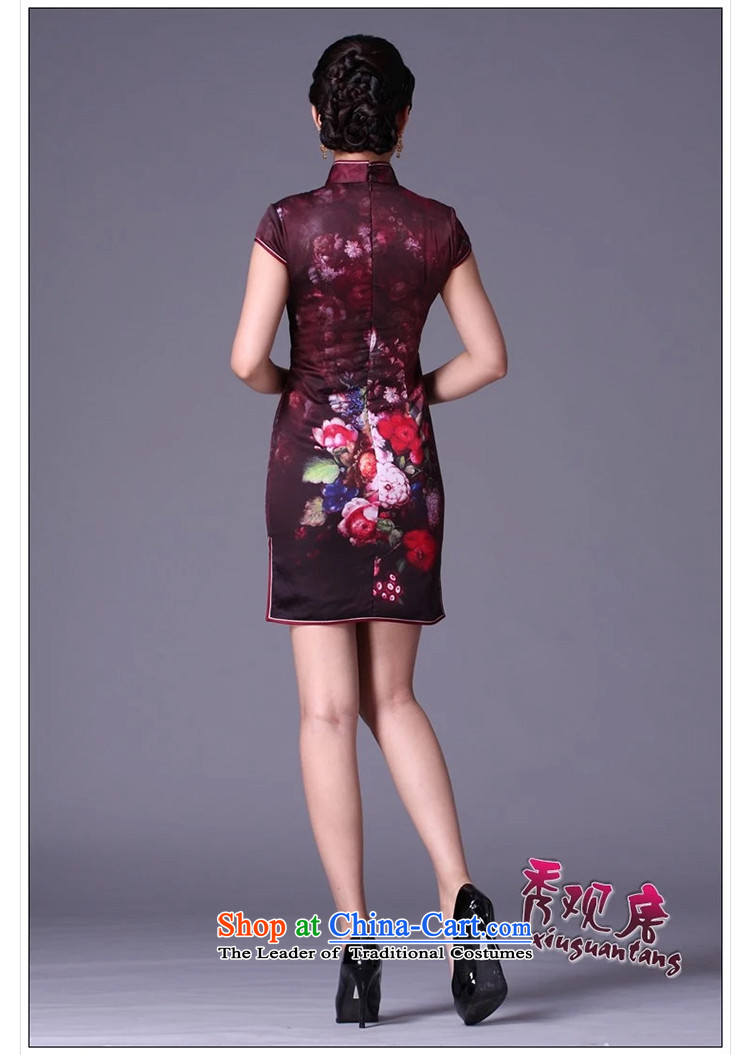 The elections as soon as possible of the Kwun Tong Sau my spring clip cotton qipao / Winter improved stylish winter 2015 skirt G99211 qipao picture color M brand, prices, picture platters! The elections are supplied in the national character of distribution, so action, buy now enjoy more preferential! As soon as possible.