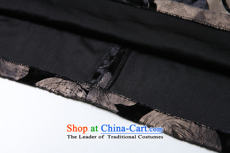 At the end of non-stamp improved Stylish retro 7 cuff short qipao  XWGQF141003 velvet picture color  L photo, prices, brand platters! The elections are supplied in the national character of distribution, so action, buy now enjoy more preferential! As soon as possible.