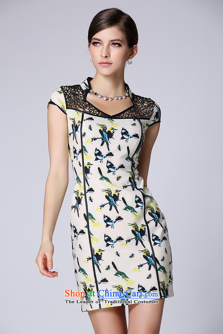 At the end of light and stylish cheongsam dress improved short-sleeved engraving no color photo of Qipao XWGQF140401'S XXL picture, prices, brand platters! The elections are supplied in the national character of distribution, so action, buy now enjoy more preferential! As soon as possible.