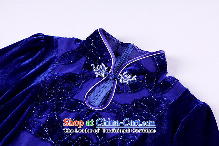 At the end of light and stylish retro velour robes improvements in the stitching short-sleeved qipao XWGQF1309-13 picture color pictures, prices, XXL brand platters! The elections are supplied in the national character of distribution, so action, buy now enjoy more preferential! As soon as possible.