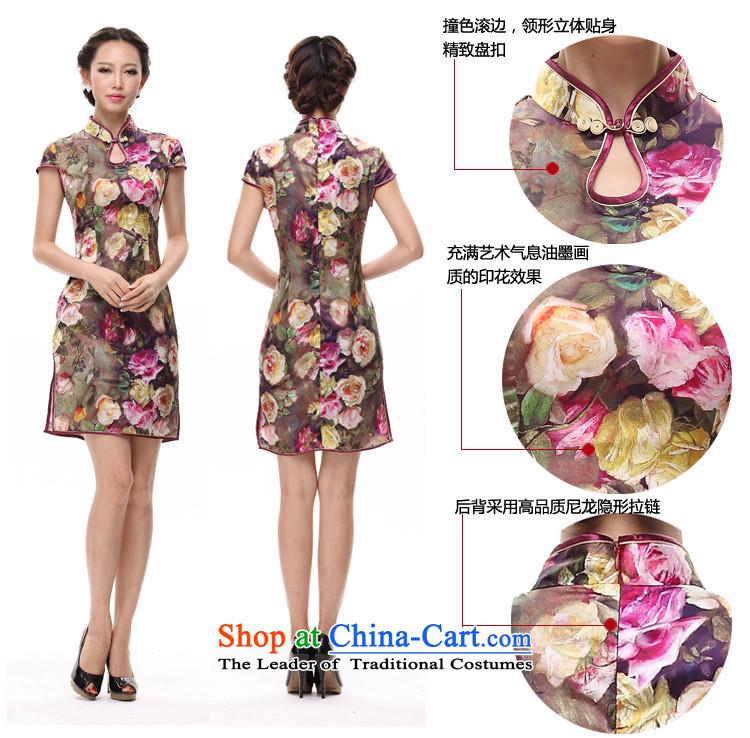 At the end of light heavyweight Chinese qipao improved Stylish retro XWGQP12018-15 summer picture color S picture, prices, brand platters! The elections are supplied in the national character of distribution, so action, buy now enjoy more preferential! As soon as possible.