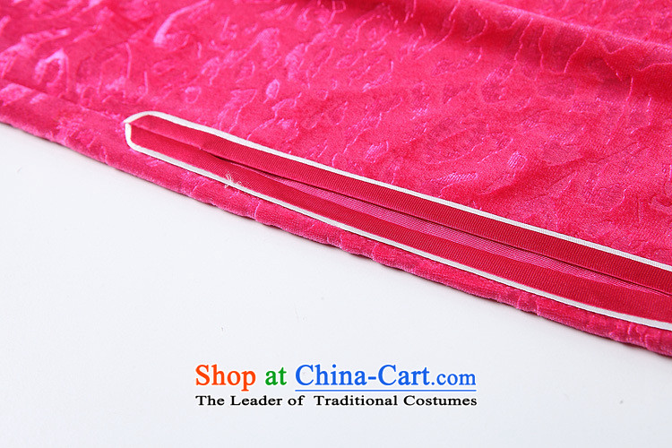 At the end of non-embossed Stylish retro in improved short qipao  XWGQF141002 scouring pads cuff picture color pictures, prices, S brand platters! The elections are supplied in the national character of distribution, so action, buy now enjoy more preferential! As soon as possible.