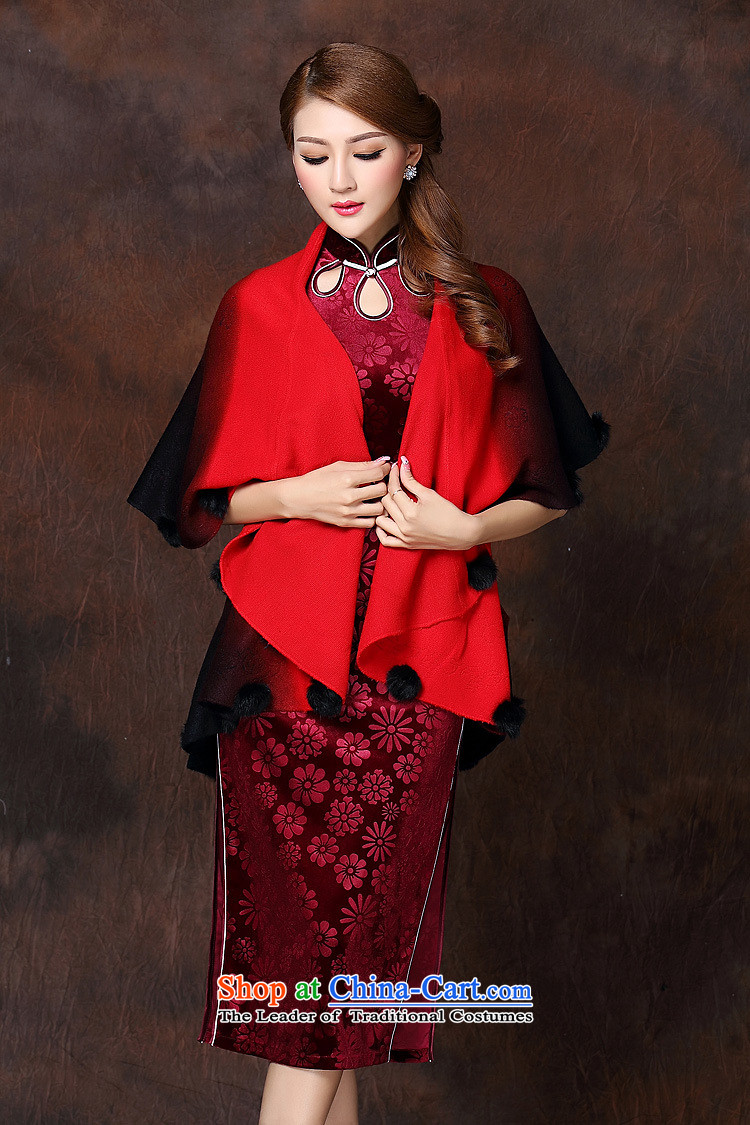 At the end of light female qipao accessories gradient stereo gross ball cloak  XWGQF141016 shoulder brown pictures of, prices, brand platters! The elections are supplied in the national character of distribution, so action, buy now enjoy more preferential! As soon as possible.