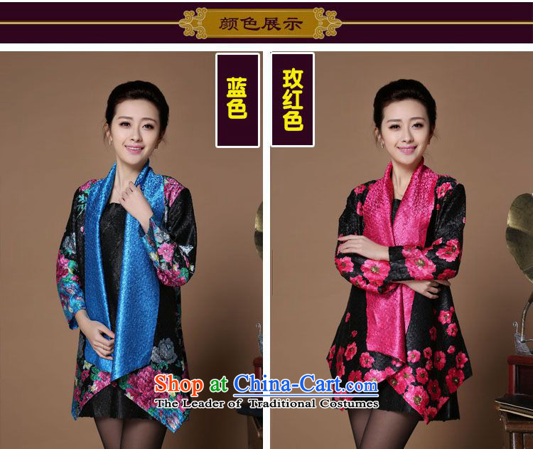 Spring 2015 forest narcissus straight up on new saika in Tang Dynasty mother with older qipao short jacket, girls are red XXL pictures XYY-8505, prices, brand platters! The elections are supplied in the national character of distribution, so action, buy now enjoy more preferential! As soon as possible.
