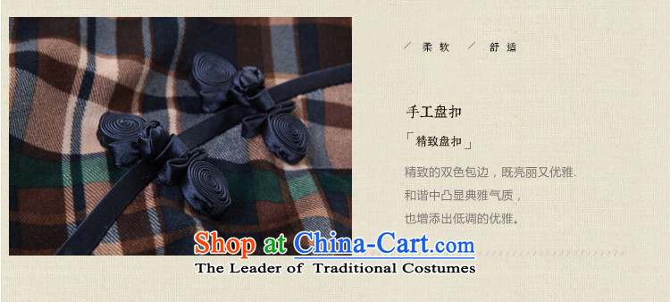 A Pinwheel Without Wind flow following Long Yat) cuff retro qipao Fall/Winter Collections daily cheongsam dress improved new stylish blue 2XL Photo, prices, brand platters! The elections are supplied in the national character of distribution, so action, buy now enjoy more preferential! As soon as possible.