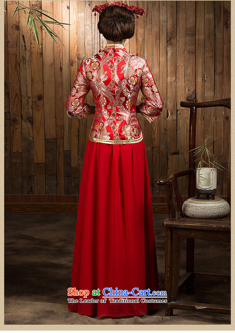 Non-you do not marry 2015 autumn and winter) married women cheongsam dress cotton long large retro bows to red s picture, prices, brand platters! The elections are supplied in the national character of distribution, so action, buy now enjoy more preferential! As soon as possible.