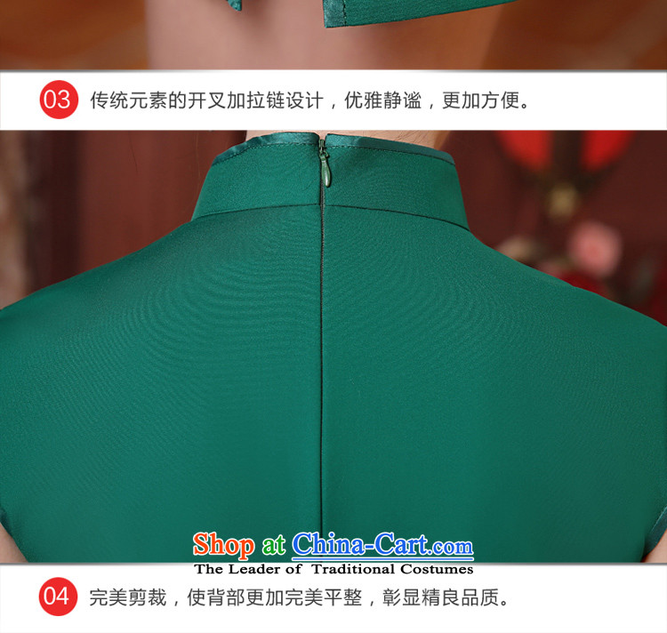 【 pro-am- 2015 new spring and autumn day-to replace traditional feel and the relatively short time, improved temperament cheongsam dress short, M-waist 70cm photo, prices, brand platters! The elections are supplied in the national character of distribution, so action, buy now enjoy more preferential! As soon as possible.