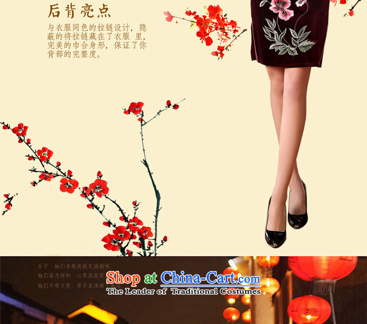 The elections as soon as possible the new 2015 pro-am, daily during the spring and autumn decorated in antique wedding banquet in older MOM pack dresses qipao short of 80 cm photo, waist 2XL- price, brand platters! The elections are supplied in the national character of distribution, so action, buy now enjoy more preferential! As soon as possible.