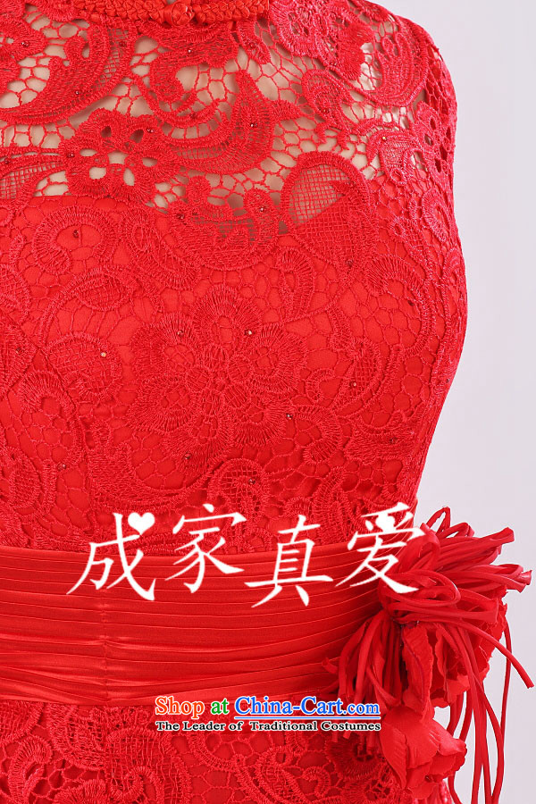 The knot true love marriages bows services 2015 new long wedding dresses retro red qipao larger video thin Winter Female short, Red M picture, prices, brand platters! The elections are supplied in the national character of distribution, so action, buy now enjoy more preferential! As soon as possible.