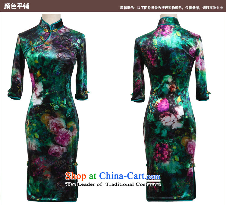 Scent Of Love birds surplus by 2014 Autumn Load Improvement cuff Stylish retro. Kim qipao QC231 cuff scouring pads XXL picture, prices, brand platters! The elections are supplied in the national character of distribution, so action, buy now enjoy more preferential! As soon as possible.