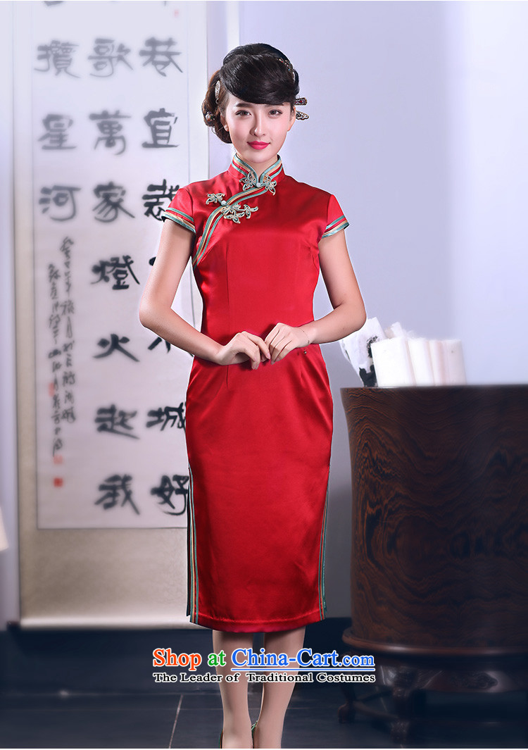 Love of birds comforted by the spring 2015 also new 2 Side of tray clip heavy manual Silk Cheongsam QD666 RED XXL picture, prices, brand platters! The elections are supplied in the national character of distribution, so action, buy now enjoy more preferential! As soon as possible.