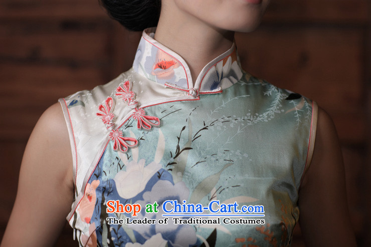 Love of birds without being aware of the spring and summer of 2015, the new 2 side of the retro short, heavyweight silk cheongsam dress QD325 figure XXL picture, prices, brand platters! The elections are supplied in the national character of distribution, so action, buy now enjoy more preferential! As soon as possible.