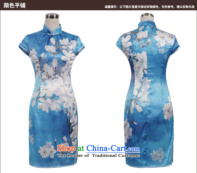 Love of birds in a light into the spring and summer of 2015, replacing the new improved stylish short of Silk Cheongsam QD503 figure - pre-sale 7 days XL pictures, prices, brand platters! The elections are supplied in the national character of distribution, so action, buy now enjoy more preferential! As soon as possible.