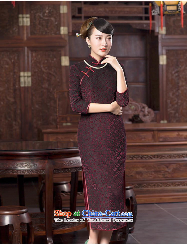 Love of birds spring 2015 new lace wool composite cheongsam dress improved stylish long qipao QC615 figure S picture, prices, brand platters! The elections are supplied in the national character of distribution, so action, buy now enjoy more preferential! As soon as possible.