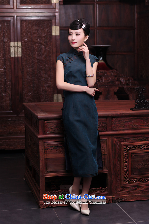 Love of birds memories hourglass spring 2015 new full silk incense cloud long qipao QD447 yarn Blue M picture, prices, brand platters! The elections are supplied in the national character of distribution, so action, buy now enjoy more preferential! As soon as possible.