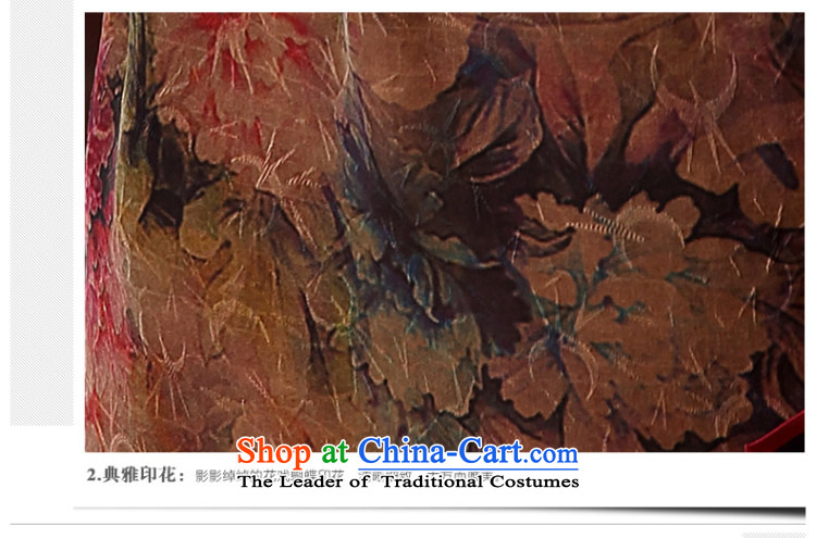 [Sau Kwun Tong] Cayman silk incense Yue Yun yarn high-end antique dresses spring and summer 2015 temperament new herbs extract cheongsam dress suit L pictures, QD5120 price, brand platters! The elections are supplied in the national character of distribution, so action, buy now enjoy more preferential! As soon as possible.