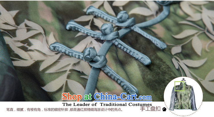 A Pinwheel Without Wind up bamboo Yat spring and autumn 2015 installed new retro 7 Cuff Ms. Tang dynasty ethnic qipao T-shirt White M improved picture, prices, brand platters! The elections are supplied in the national character of distribution, so action, buy now enjoy more preferential! As soon as possible.