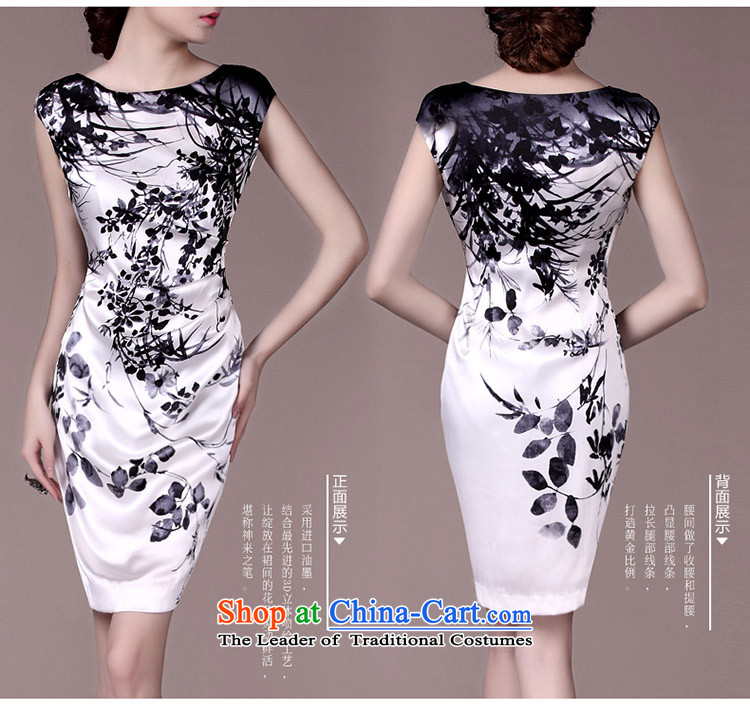 Your handheld is embroidered spring 2015 upscale silk stamp herbs extract heavyweight dresses qipao TH7065 white S picture, prices, brand platters! The elections are supplied in the national character of distribution, so action, buy now enjoy more preferential! As soon as possible.