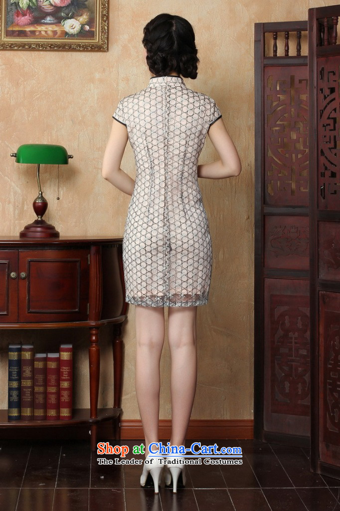 Figure for summer flowers new women's national wind cheongsam dress lace cheongsam dress stylish improvements Sau San retro short of Qipao picture color S picture, prices, brand platters! The elections are supplied in the national character of distribution, so action, buy now enjoy more preferential! As soon as possible.