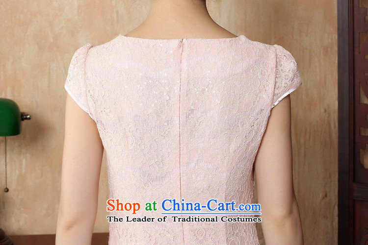 Figure for summer flowers new women's day-to-day personal sense of beauty package and tight short, lace cheongsam dress suit small pink dresses XL Photo, prices, brand platters! The elections are supplied in the national character of distribution, so action, buy now enjoy more preferential! As soon as possible.