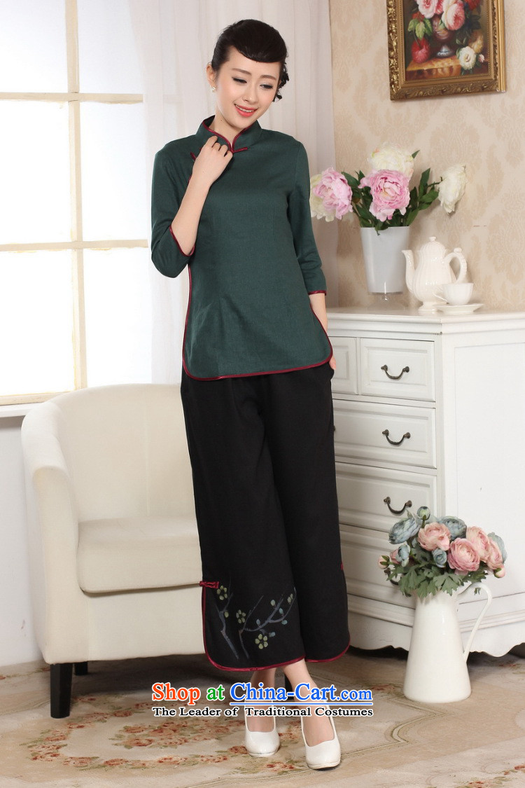 Ms. Tang Jing court intended pants summer costume Han-wide-legged pants national Wind Pants female black L picture, prices, brand platters! The elections are supplied in the national character of distribution, so action, buy now enjoy more preferential! As soon as possible.