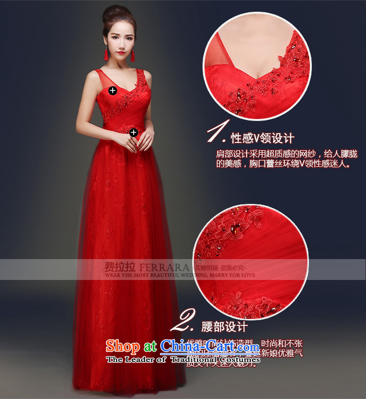 Ferrara in spring and summer 2015 new shoulders and sexy V-Neck bows service light wedding dresses red S picture, prices, brand platters! The elections are supplied in the national character of distribution, so action, buy now enjoy more preferential! As soon as possible.