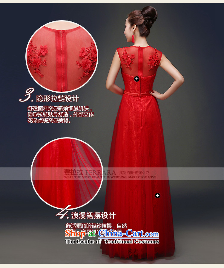 Ferrara in spring and summer 2015 new sweet lovely round-neck collar video graphics high toasting champagne thin red dress S picture services, prices, brand platters! The elections are supplied in the national character of distribution, so action, buy now enjoy more preferential! As soon as possible.
