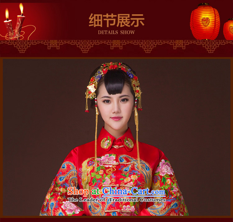 The 2015-soo Luang Wo Service Bridal Chinese wedding dress longfeng use Tang dynasty bows services red qipao Soo kimono L picture, prices, brand platters! The elections are supplied in the national character of distribution, so action, buy now enjoy more preferential! As soon as possible.