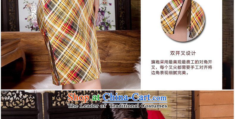 The seal of the spring and summer of 2015, the Republic of Korea, New Style sub heavyweight silk cheongsam dress qipao daily Ms. banquet picture color M brand, prices, picture platters! The elections are supplied in the national character of distribution, so action, buy now enjoy more preferential! As soon as possible.