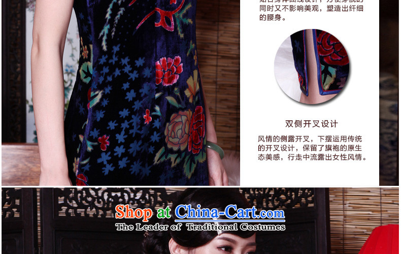 The seal of the spring and summer of 2015, new upscale Silk flower lint-free annual herbs extract qipao gown cheongsam dress photo banquet color pictures, prices, XL brand platters! The elections are supplied in the national character of distribution, so action, buy now enjoy more preferential! As soon as possible.