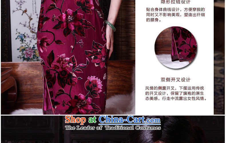 The seal of the spring and summer of 2015, New cheongsam dress really scouring pads Sau San video thin sepia pictures of the Republic of Korea Daily elegant qipao color pictures, prices, XXL brand platters! The elections are supplied in the national character of distribution, so action, buy now enjoy more preferential! As soon as possible.